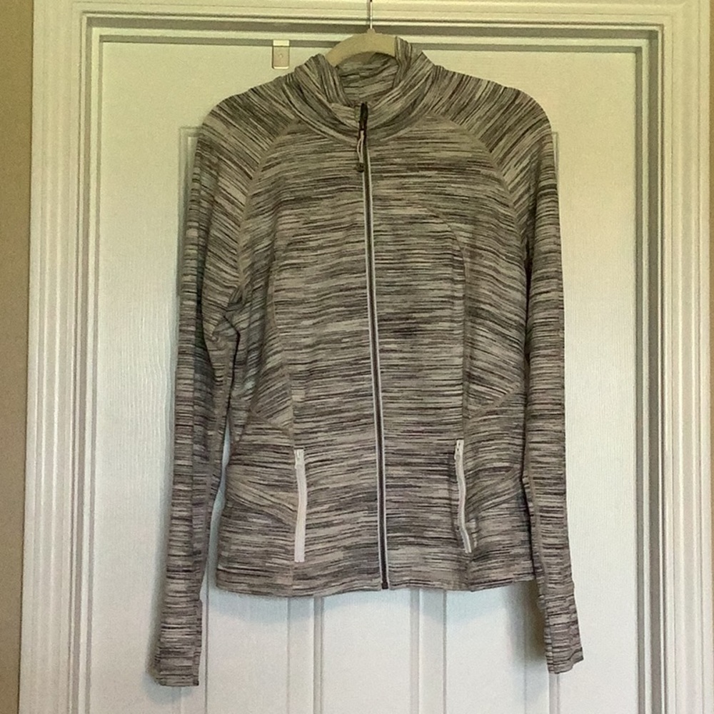 Lululemon Athletica Gray Zip-Up Jacket